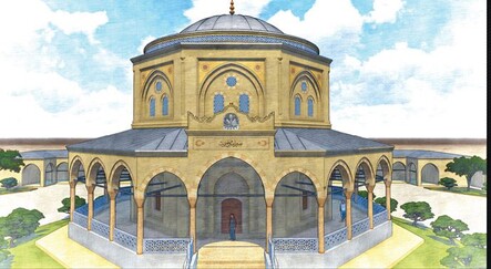 İşte Süleyman Şah'ın yeni türbesi - dunya