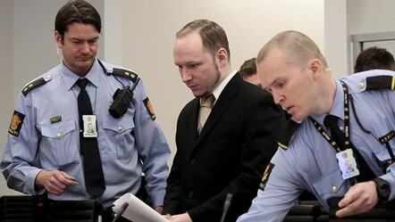 77 kişiyi katleden Breivik'ten Norveç hükümetine dava - dunya