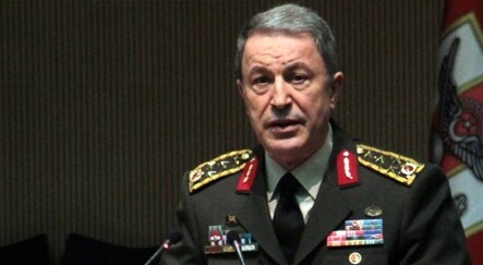 Hulisi Akar NATO toplantısında Fırat Kalkanı'nı anlattı - gundem