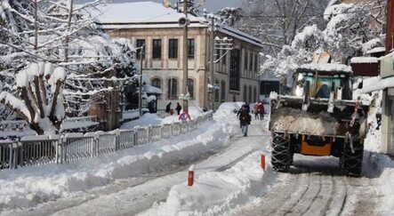 Giresun'un Şebinkarahisar ilçesinde eğitime kar engeli - gundem