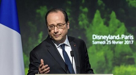 Hollande'dan Trump'a Disneyland bileti teklifi - dunya