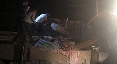 Cizre'de 2 katlı ev çöktü: 2 ölü - yasam