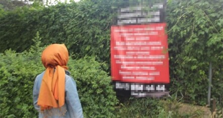 Pankartı gören şaştı kaldı! Hırsıza böyle seslendi... - yasam