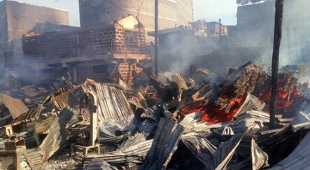 Kenya’da pazar yerinde yangın: 15 ölü - dunya