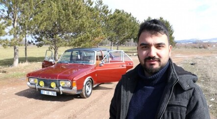 1969 model otomobili, 10 yılda 50 bin lira harcayarak ilk günkü haline dönüştürdü - magazin