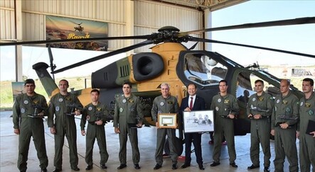 T129 Atak helikopteri Brezilya’daki ilk uçuş gösterisini yaptı - teknoloji