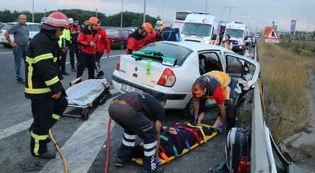 Bolu TEM Otoyolu’nda feci kaza, 13 yaralı var - gundem