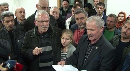 Jet Fadıl Caprice Gold'a geldi, mağdurlar inşaata akın etti - gundem