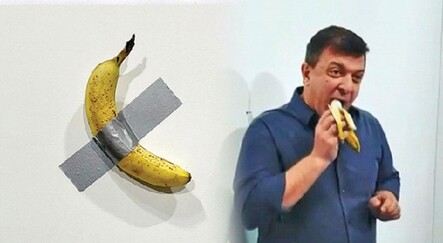 120 bin dolarlık ‘muz’u yedi! - kultur-sanat