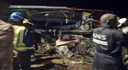 Gana'da katliam gibi kaza: 34 ölü, 54 yaralı - dunya