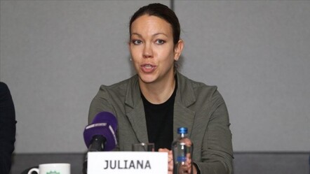 Guinness rekortmeni kadın bisikletçi Juliana Buhring İstanbul'da - dunya