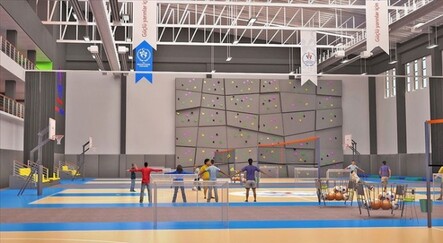 Gençlik ve Spor Bakanlığı sığınmacı gençler için spor tesisleri inşa ediyor - gundem