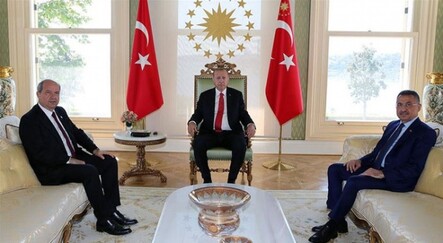 Cumhurbaşkanı Erdoğan KKTC Başbakanı Tatar'ı kabul etti - POLİTİKA