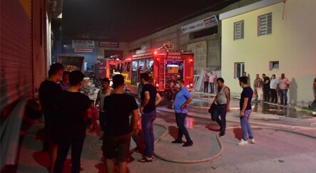 Demir doğrama atölyesinde oksijen tüpü patladı - yasam