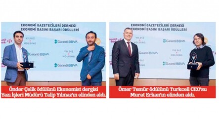 EGD'den gazetemize iki büyük ödül - MEDYA