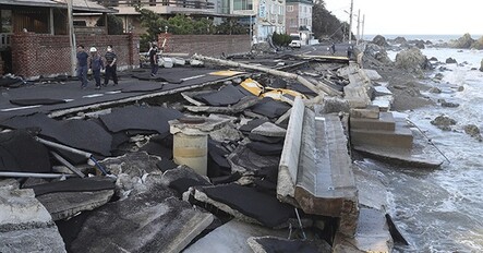 Japonya'daki Haişen tayfununda 2 ölü, 100'den fazla yaralı var - dunya