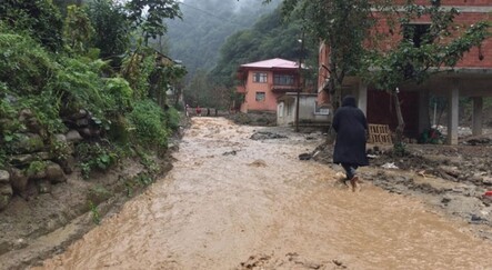 Rize'de şiddetli yağış Ardeşen ilçesinin Kaçkar köyünde sellere neden oldu - gundem