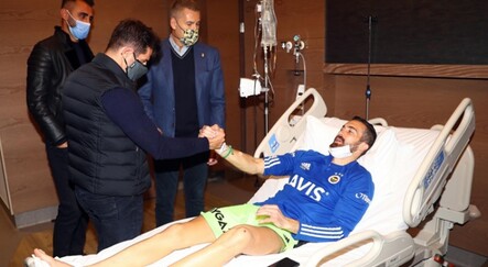 Fenerbahçe'den Harun Tekin’e moral ziyareti - spor
