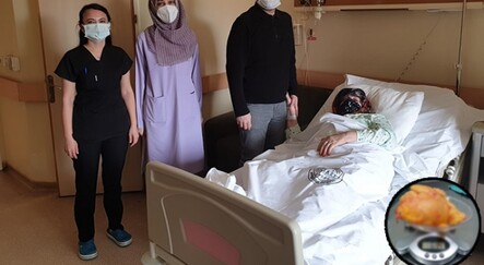 Kitle sebebi ile başvurdu dizinden 614 gram yağ bezesi çıkartıldı - saglik