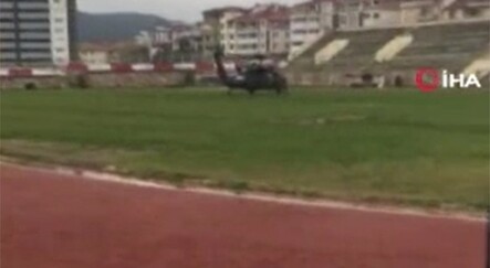 Bakan Soylu’yu taşıyan helikopter yoğun sis nedeniyle Bilecik’e indi - gundem