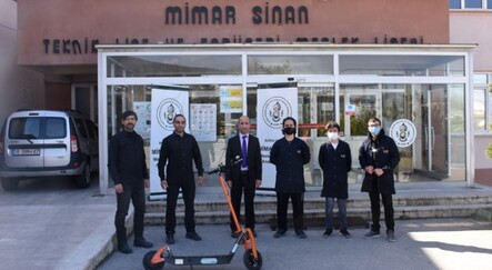 Bursa'da meslek lisesinde üretilen elektrikli scooter için siparişler gelmeye başladı - yasam