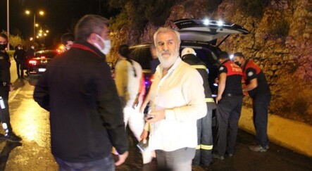 Eski Milletvekili Süleyman Bölünmez alev alev yanan araçtan canını zor kurtardı - gundem