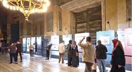 Ayasofya’daki hat sergisi  büyük ilgi görüyor - kultur-sanat