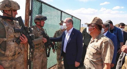Bakan Soylu, Tendürek'teki askerleri ziyaret etti - gundem