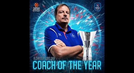 Ergin Ataman, Avrupa'da yılın koçu seçildi - spor