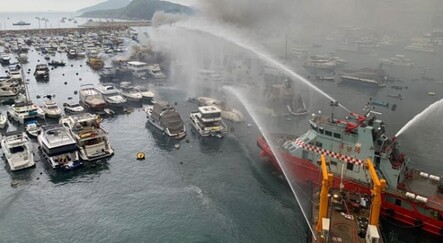 Hong Kong’da marinada yangın: 16 tekne yandı - dunya