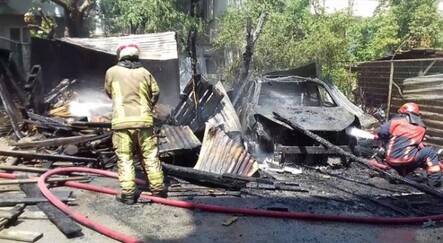 Yeni aldığı sıfır otomobil küle döndü - gundem