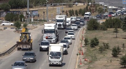 43 ilin geçiş güzergâhında bayram trafiği: Günlük 100 binin üzerinde araç geçiyor - yasam