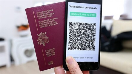 AB'nin koronavirüs aşı sertifikası yürürlükte! - dunya