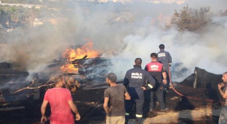 Bodrum’da yangın çıktı - gundem