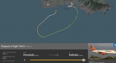 Boeing 737 tipi uçak Hawaii açıklarında denize düştü - dunya