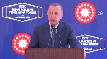 Cumhurbaşkanı Erdoğan: Kuzey Kıbrıs artık ayağa kalkıyor - gundem