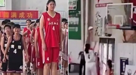 Daha 14 yaşında! 2,26’lık boyuyla geleceğin basketbol yıldızı - spor