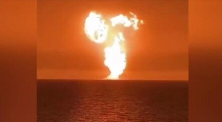 Hazar Denizi'ndeki patlamanın nedeni: Çamur volkanı - dunya