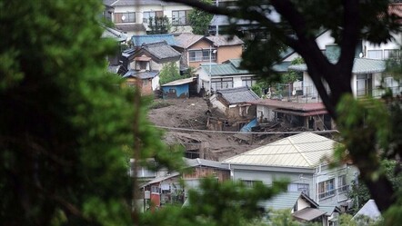 Japonya'da heyelan felaketi: 2 ölü, en az 20 yaralı - dunya