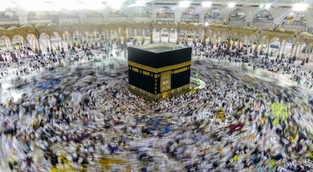 Kabe'de hacılara robotlar hizmet edecek - dunya