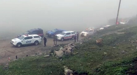 Kaçkar Dağları'na tırmanan Ukraynalı dağcılar kayalığa düştü - dunya