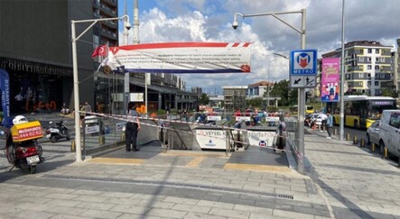Mecidiyeköy-Mahmutbey metro hattında yangın! - ekonomi