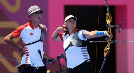 Mete Gazoz ile Yasemin Ecem Anagöz dördüncü oldu - spor