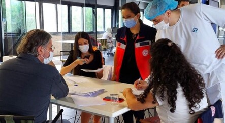 Sakarya'da aşı çadırına büyük ilgi - ekonomi