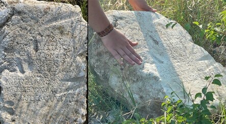 Tarlada 2 bin yıllık kitabe bulundu - yasam