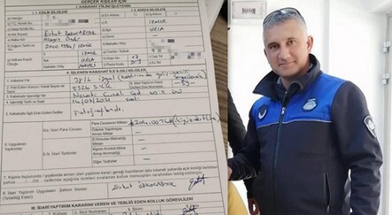 Zabıta memuru kendisine park cezası kesti - yasam
