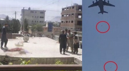 Afganistan’dan dehşete düşüren görüntüler! İnsanlar uçaklardan yere çakıldı - dunya