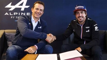 Alonso, gelecek yıl da Alpine'da! - spor