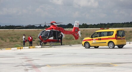 KOAH Hastasına ambulans helikopteri ile müdahale edildi - gundem
