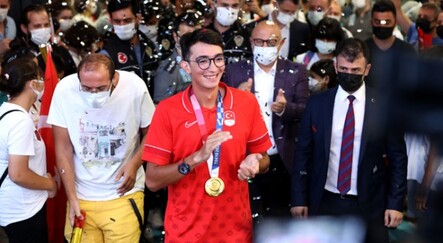 Mete Gazoz yurda döndü - spor